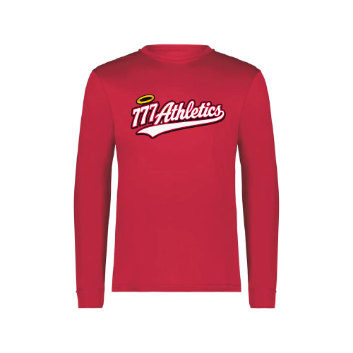777 Mens LS Dri Fit - Red