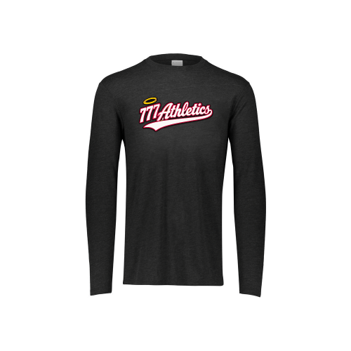 777 Mens LS Tri Blend - Black