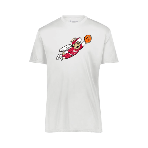 777 Mens SS Practice Dri Fit - White